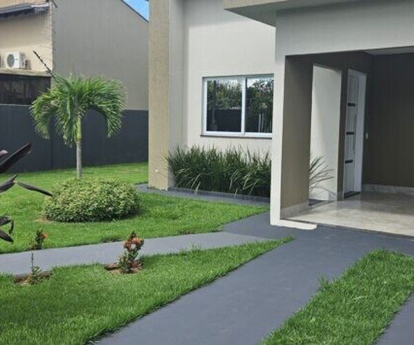 Casa Sofisticada com Suíte Master, Espaço Gourmet e Piscina Aquecida – Bairro Bom Clima, Chapada dos Guimarães